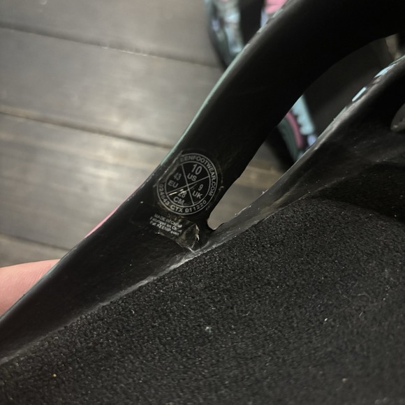 KEEN Mens 10 Shanti Arts AMA Multicolored Slip On Waterproof Sandals Shoes EUC - Picture 7 of 7